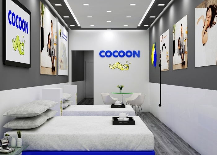 Thiết kế cửa hàng nệm Chị Minh- Quận 10