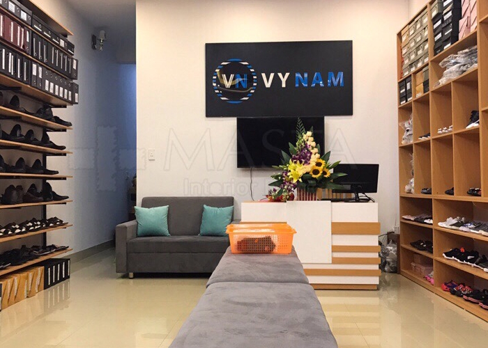 THIẾT KẾ NỘI THẤT SHOP GIÀY - ANH SANG - HÀ GIANG