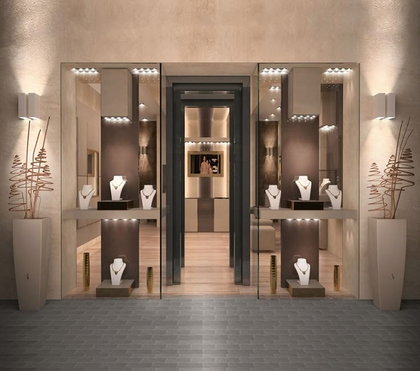 Các loại ánh sáng thích hợp cho showroom ngọc trai ở khu vực checkin