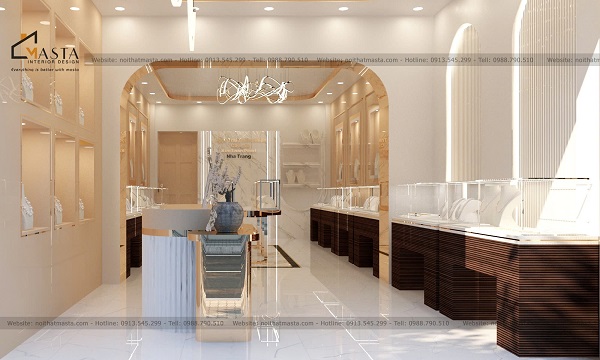 Những lưu ý khi sử dụng các loại ánh sáng cho showroom ngọc trai