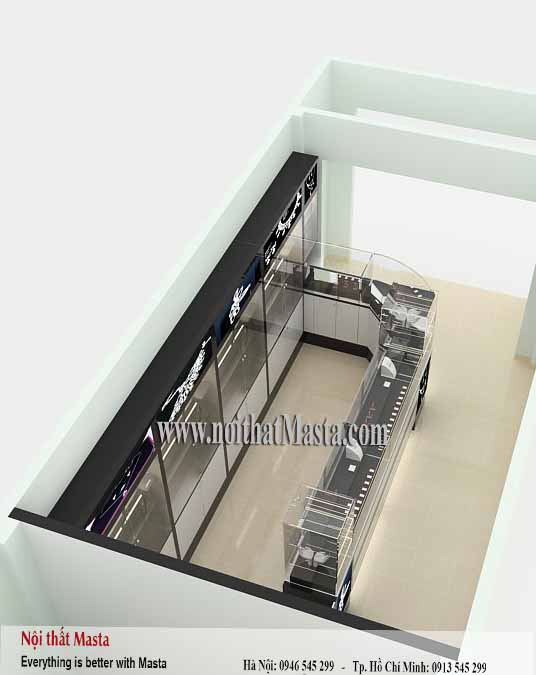 thiết kế shop nữ trang