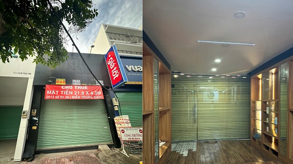 Hiện trạng trước khi thiết kế tiệm trang sức Jed Diamond & Jewelry, Tân Bình