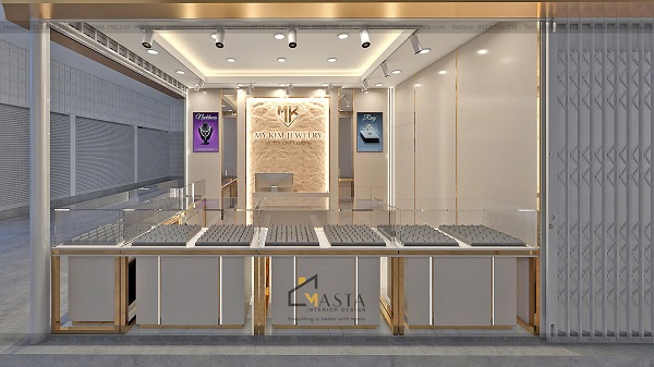 Cần chú ý những gì khi thiết kế tiệm vàng 50m2
