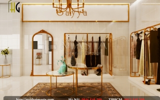 Những mẫu thiết kế shop thời trang nam nữ ấn tượng