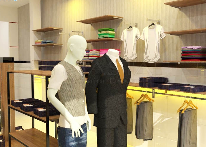 THIẾT KẾ SHOP THỜI TRANG - BIN FASTION - CÔ XUÂN - Q 12