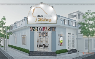Thiết kế Hair Salon Tóc - Hằng - Quảng Ninh