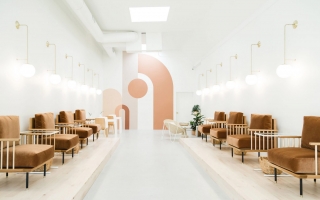 Một sự lựa chọn phong cách đơn giản cho thiết kế Spa