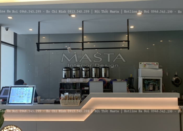 Thiết kế quán trà sữa TOCOTOCO – Chị Dịu