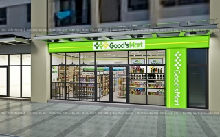 Thiết kế siêu thị mini Good’s Mart tại Quận 7
