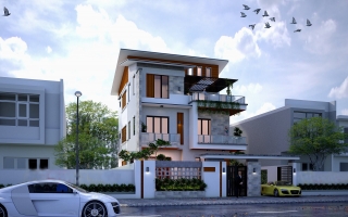 TOP 5 mẫu thiết kế nhà phố đẹp xuất sắc thu hút mọi ánh nhìn