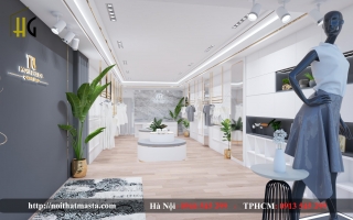 Ngắm nhìn một vài mẫu thiết kế shop quần áo 40m2
