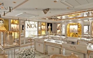 Tạo dấu ấn khác biệt cho showroom trang sức qua thiết kế