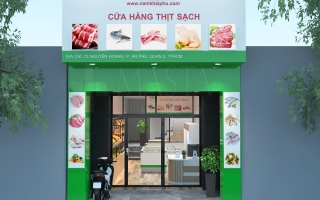 THIẾT KẾ CỬA HÀNG THỰC PHẨM - QUẬN 2 - TP. HCM