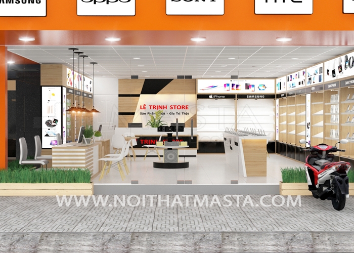 THIẾT KẾ SHOP ĐIỆN THOẠI - ANH HẢI - ĐỒNG NAI