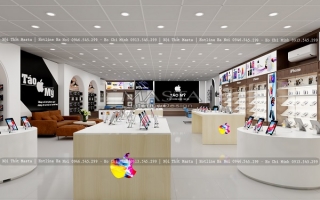 Những điều cần biết để thiết kế shop điện thoại sang trọng, ấn tượng