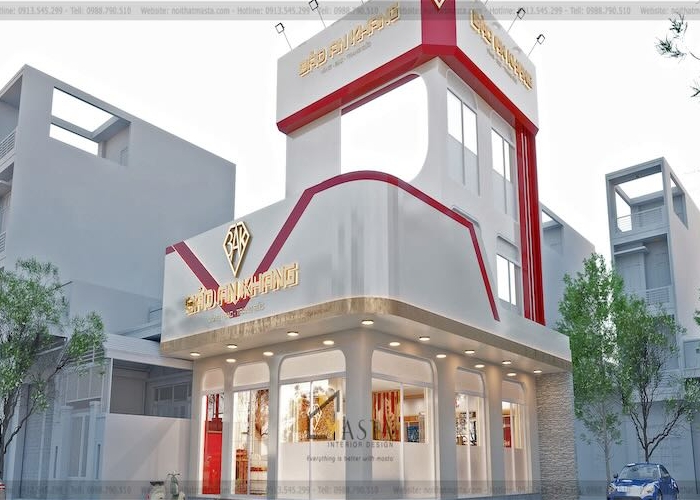 Thiết Kế Tiệm Vàng Bảo An Khang, Đồng Nai
