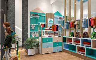Xu hướng thiết kế shop mẹ và bé nổi bật, thu hút khách hàng