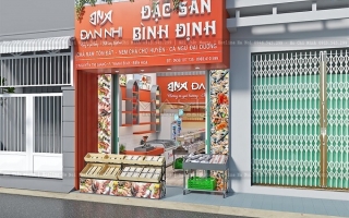 Ý tưởng thiết kế cửa hàng thực phẩm tạo ra tiện lợi và thu hút
