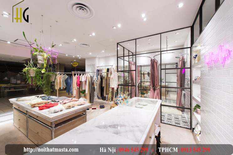 Thiết kế shop thời trang đẹp 
