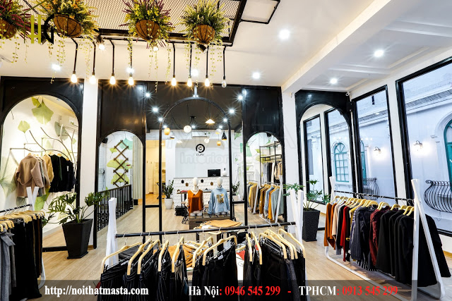 Thiết kế nội thất shop cửa hàng thời trang của Masta