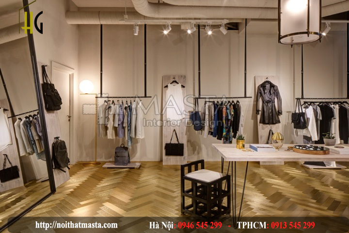 Thiết kế shop thời trang - Anh Minh