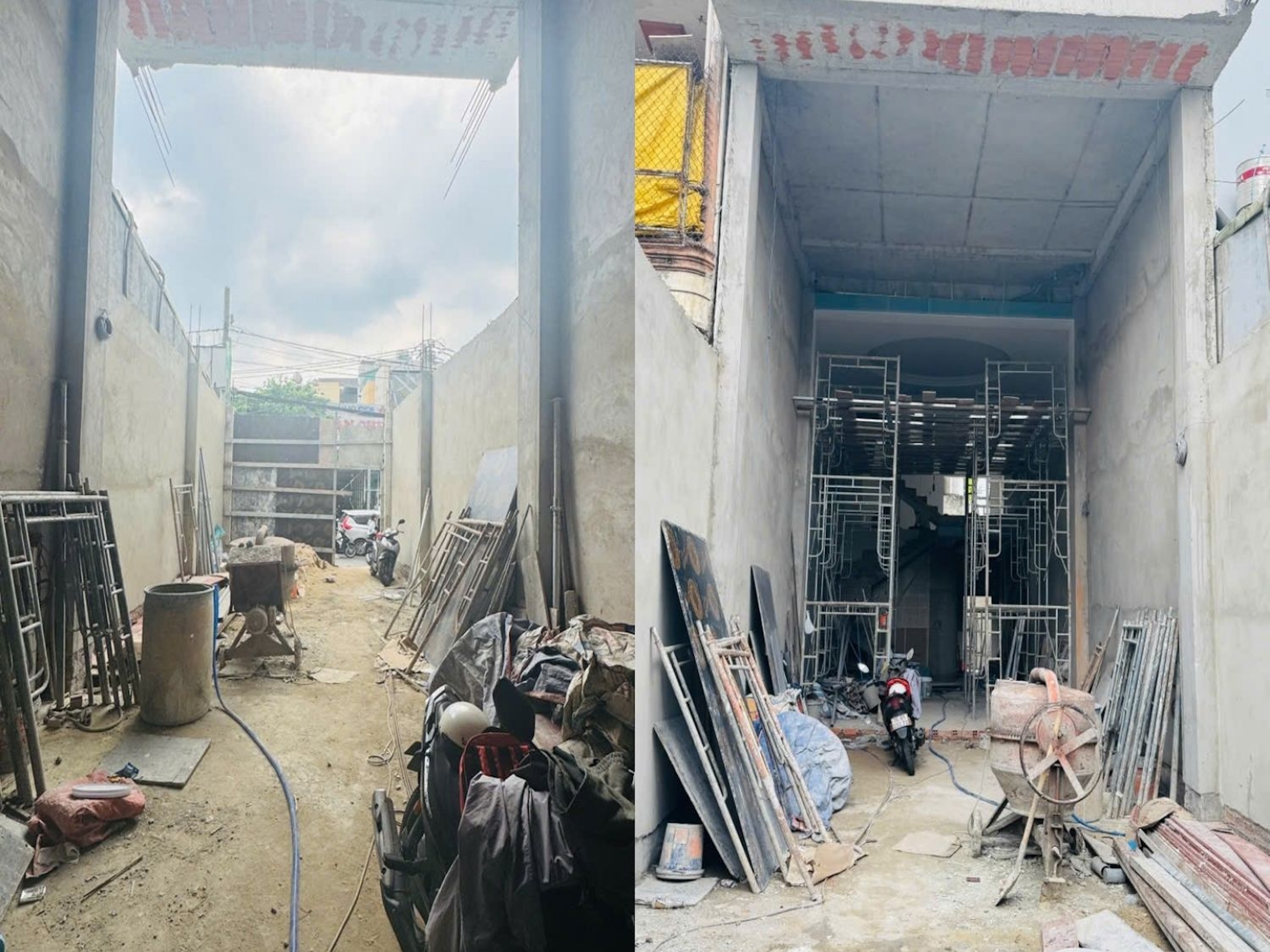 Hiện trạng trước khi thiết kế tiệm vàng Minh Quang, Gò Vấp