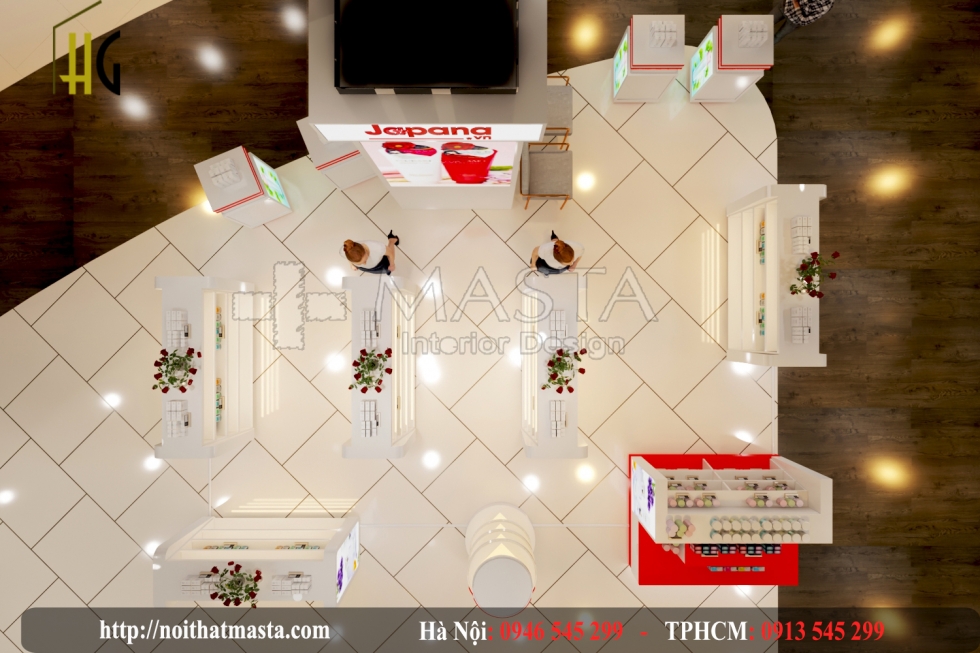 Thiết Kế Nội Thất Showroom Japanna - Việt Nam