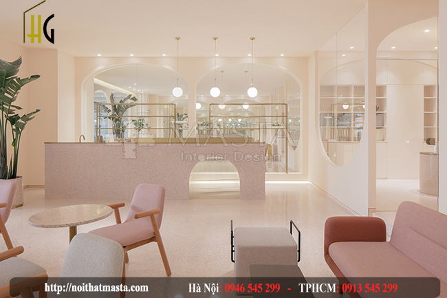 Thiết Kế Nội Thất Spa - Chị Cẩm Vy - Long An