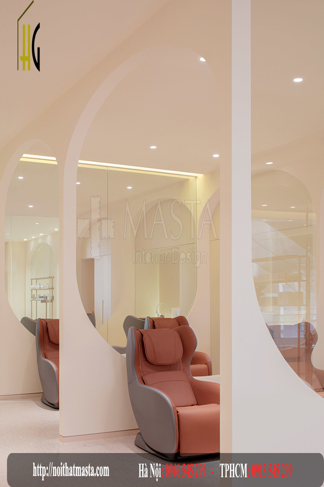 Thiết Kế Nội Thất Spa - Chị Cẩm Vy - Long An