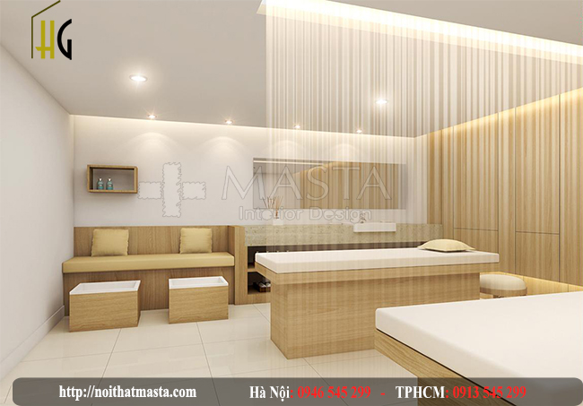 Thiết Kế Nội Thất Spa - Chị Ngọc - Hà Nội