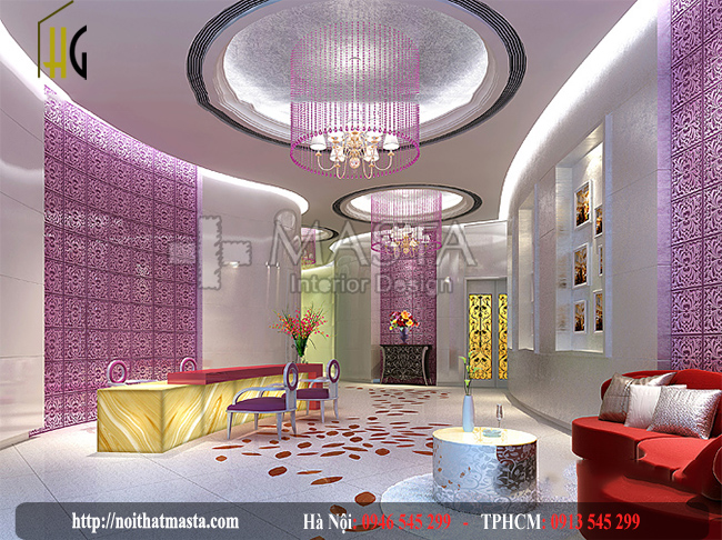 Thiết Kế Nội Thất Spa - Chị Huyền - Đà Nẵng