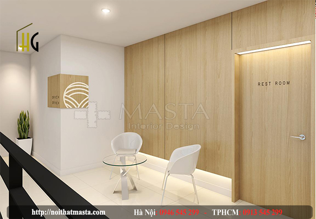 Thiết Kế Nội Thất Spa - Chị Ngọc - Hà Nội