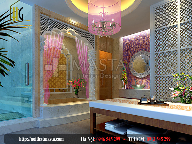 Thiết Kế Nội Thất Spa - Chị Huyền - Đà Nẵng