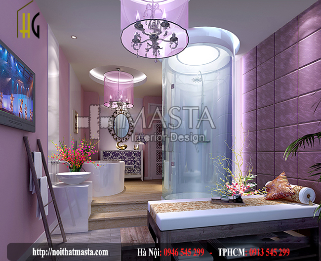 Thiết Kế Nội Thất Spa - Chị Huyền - Đà Nẵng