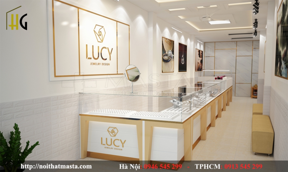 Bố trí các nội thất sát tường tạo thêm không gian 