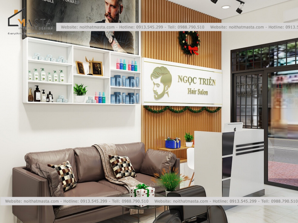 Thiết kế hair Salon - Ngọc Tiến