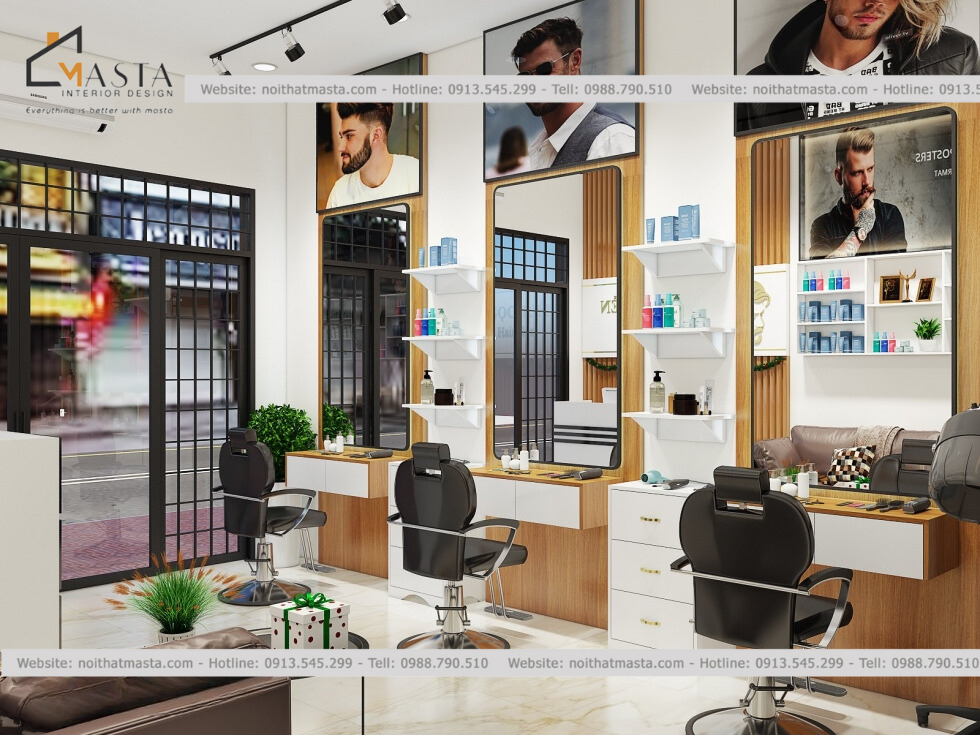 Thiết kế hair Salon - Ngọc Tiến