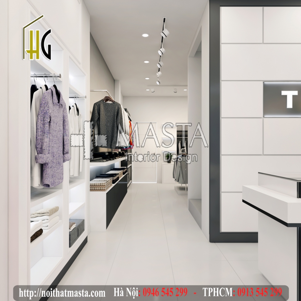 Thiết Kế Cửa Hang Thời Trang ToBi Streetwear - Anh Tài - Quận 3