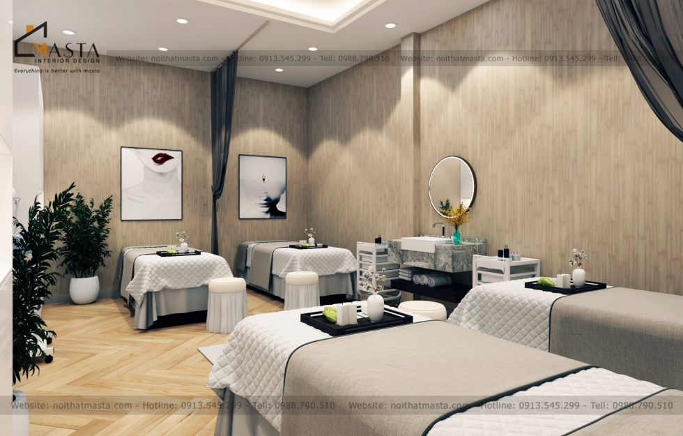 Thiết Kế Nội Thất Spa - Anh Thế Hùng - Kiên Giang