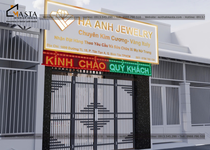Sử dụng vật liệu có khả năng phản sáng ánh sáng tốt