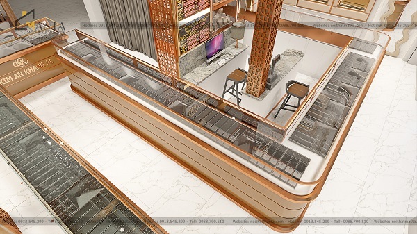 Các kiểu dáng tủ vàng phổ biến cho hệ tủ chữ U