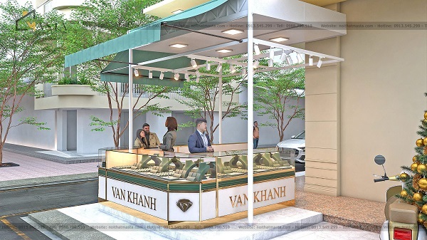 Đặc thù tiệm vàng trong khu chợ truyền thống 