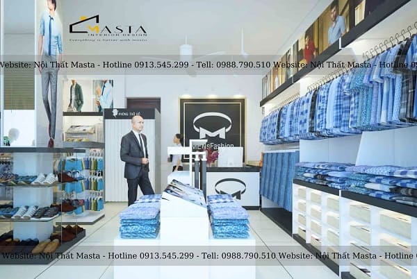 Gam màu nào phù hợp cho shop quần áo diện tích nhỏ