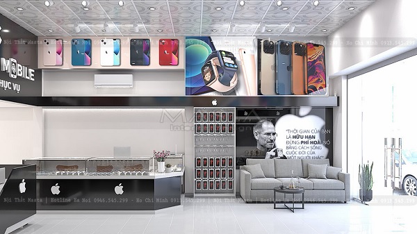 Nguyên tắc khi lựa chọn đơn vị thiết kế shop điện thoại uy tín
