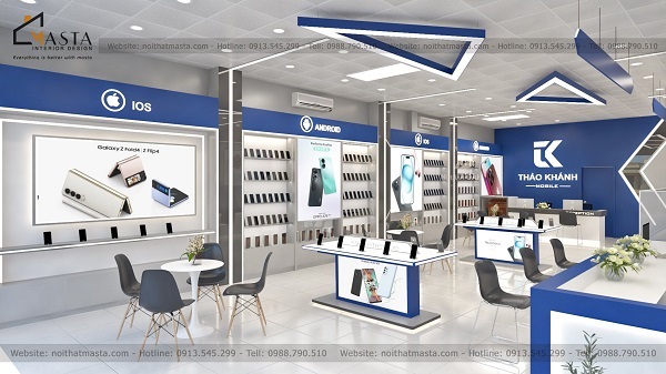 Nội Thất Masta - Đơn vị thiết kế shop với vật liệu chất lượng, an toàn