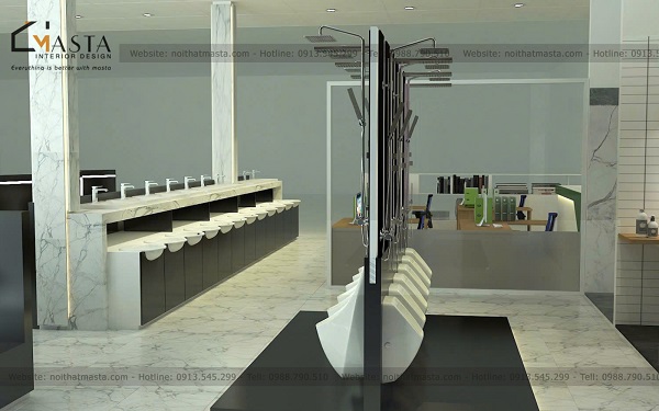 Xây dựng showroom mang dấu ấn thương hiệu riêng, khác biệt với đối thủ