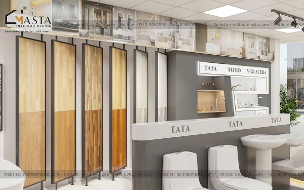Đầu tư vào thiết kế showroom thiết bị vệ sinh sẽ tăng nhu cầu mua sắm của khách hàng