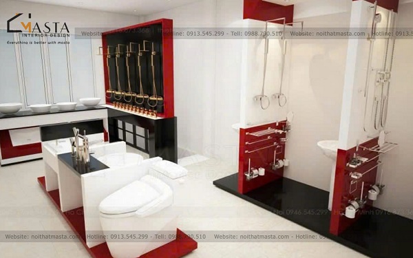 Thiết kế showroom nổi bật giúp kích thích nhu cầu mua sắm
