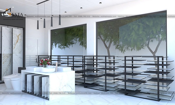 Tạo lợi thế cạnh tranh khi đầu tư vào thiết kế showroom thiết bị vệ sinh