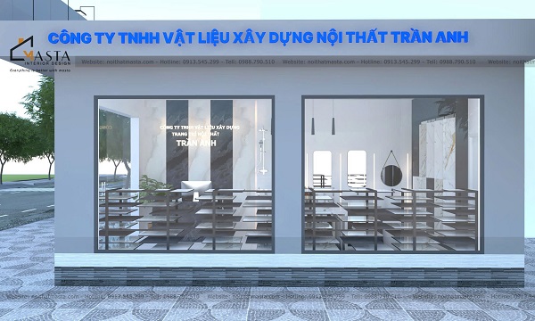 Nội Thất Masta chuyên thiết kế showroom thiết bị vệ sinh tiết kiệm chi phí